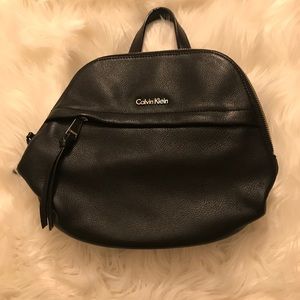 Calvin Klein Leather Backpack
